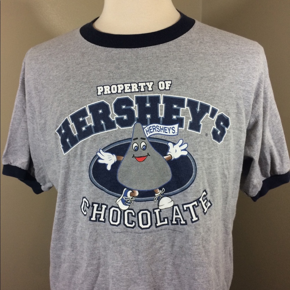 Vintage Hershey’s t-shirt Xl anvil chocolate candy